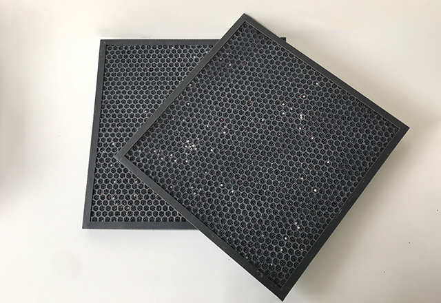 activated carbon panel air filter